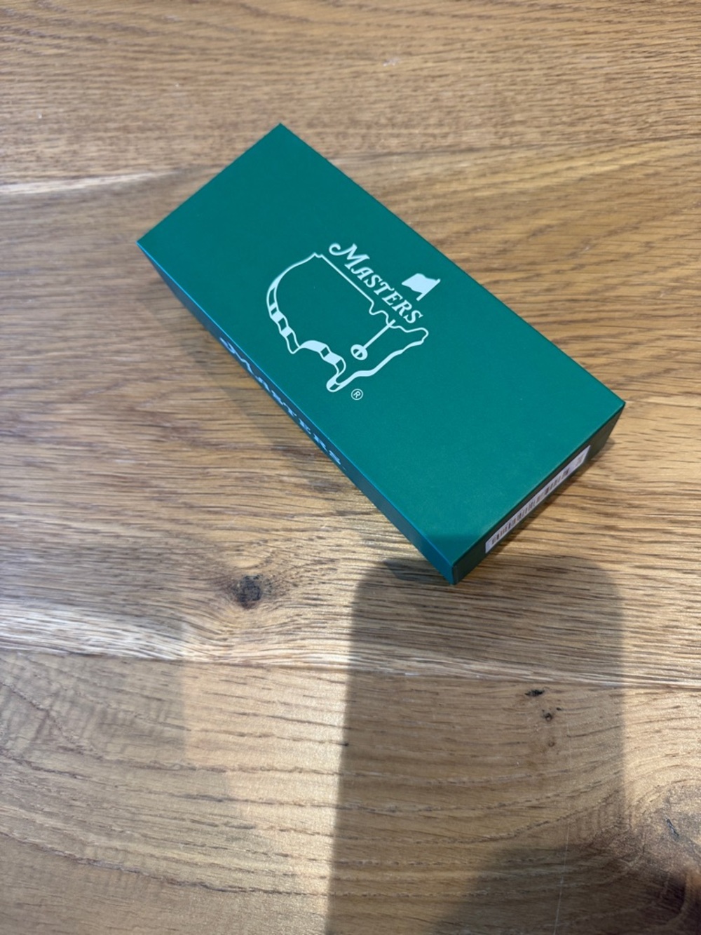 Masters Green Box with White Logo ( no sunglasses just the box)
